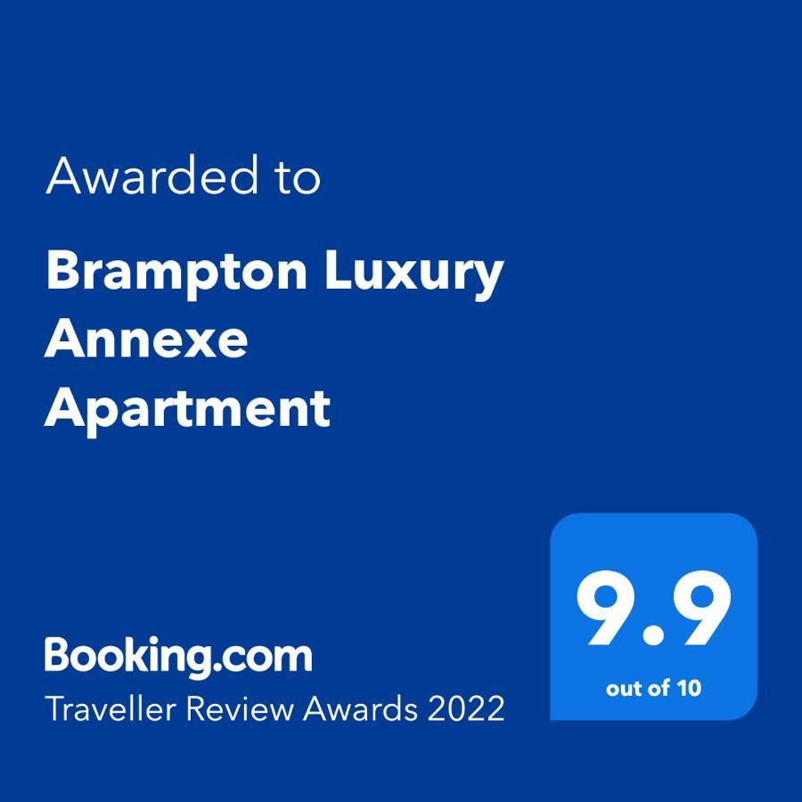 Brampton Luxury Annexe Apartment Huntingdon Exterior foto